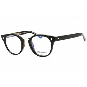 NEW CUTLER AND GROSS CG1336 004 BLACK UNISEX EYEGLASSES